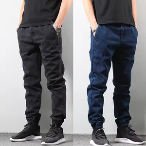 <span class=keywords><strong>Jeans</strong></span> Jogger Personalizzati da <span class=keywords><strong>Uomo</strong></span> Colore Nero <span class=keywords><strong>Blu</strong></span> Stile Streetwear Punk Pantaloni Hip Hop Moda Giapponese <span class=keywords><strong>Jeans</strong></span> da <span class=keywords><strong>Uomo</strong></span> - Product Image 4