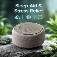 Machine à bruit blanc pour le sommeil des bébés et des adultes, cadeau premium pour bébé, effets sonores relaxants (bruit rose), audio concentrant pour le repos nocturne