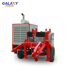 GL2X50 Overhead Line Equipment 77kw(103hp) Hydraulic Tensioner Transmission Line Stringing Equipment