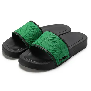 Xsheng OEM Machen Sie Ihre Marke Custom Slides Hochwertige Custom Soft Pvc Unisex Slide Sandalen Hausschuhe Herren Hausschuhe Neues Design