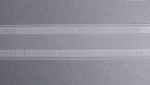 Nastro Ondulato Trasparente <span class=keywords><strong>per</strong></span> <span class=keywords><strong>Tende</strong></span> a Pieghe Ondulate, Larghezza 3 Pollici, <span class=keywords><strong>per</strong></span> Drappeggi a Pieghe a S - Product Image 3