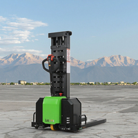 Chariot élévateur autoportant électrique portable LIEBO, batterie lithium-ion, tout-terrain, entièrement portable, capacité de charge 1300 kg, vente chaude