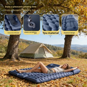 Colchón de Aire Portátil para Acampar, Resistente a la Humedad, para Dos Personas, Superelástico, Cama Inflable, Colchón Inflable para Acampar - Product Image 5