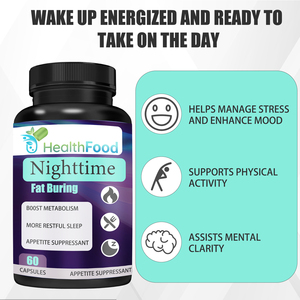 Cápsulas para Quemar Grasa Nocturna con Descuento por Volumen, con Vitamina D, Supresor del Apetito Nocturno, Cápsulas de Raíz de Ashwagandha - Product Image 4