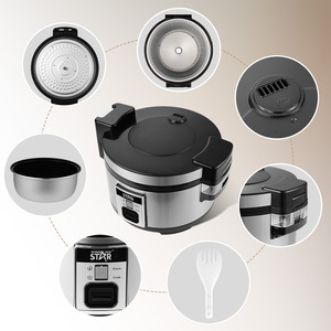 Olla Arrocera Multifuncional Winningstar de 8L con Protección Antiadherente y Anti-Quemaduras, para Cocinar Arroz, Guisar Carne y Más - Product Image 2