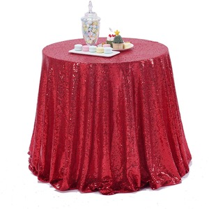 Premium Fancy Glitter Square <strong>Table</strong> Linen <strong>Cloth</strong> Covers 120" Big Payette Champagne <strong>Large</strong> Sequin Wedding Party <strong>Round</strong> Tablecloth - Product Image 5
