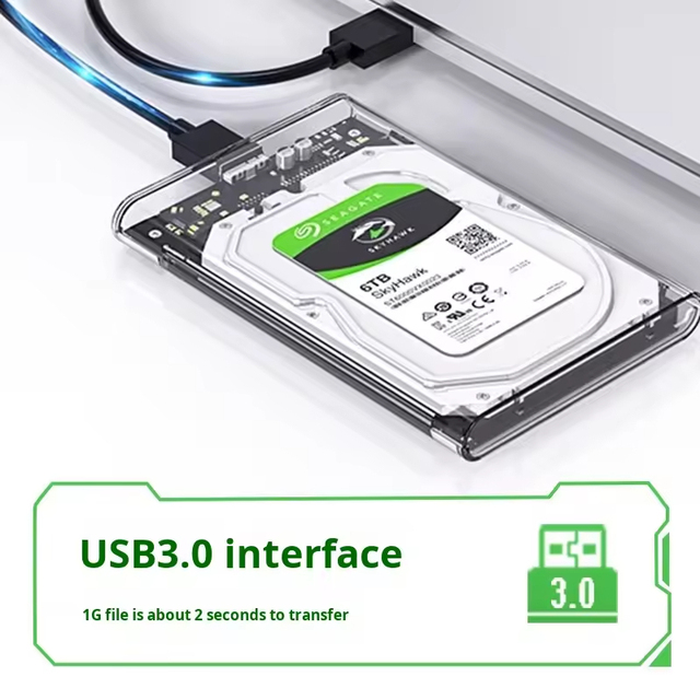 2.5 Inch SATA to USB 3.0 External Hard Drive Case Portable SSD HDD Mobile Disk Box Laptop Hard Drive Caddy