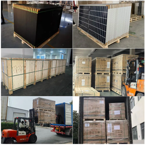 แผงโซลาร์เซลล์แบบโมโนคริสตัลไลน์ 700W-750W ชนิด N แบบสองหน้า กระจกสองชั้น เทคโนโลยีเซลล์ครึ่งแผ่นขนาด 210 มม. แรงดันไฟฟ้าระบบ 1500V - Product Image 2