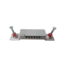 Pince de tension pour fibre optique en acier inoxydable 201 et 304, attache de tension FTTH pour câble de 3-6 mm, équipement de fibre optique de bonne qualité