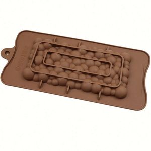 Molde de Silicona para Chocolate y Resina con Diseño de Burbujas y Logotipo Personalizado, para Hacer Manualidades, OEM/ODM - Product Image 3