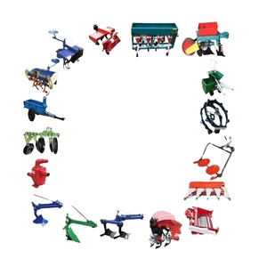 Mini Tractor Agrícola de 2 Ruedas con Arado de Discos y Mesa Rotatoria Reversible para Labranza de Tierra - Product Image 5