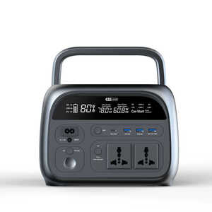 Di động năng lượng mặt trời sạc 300-600 Watt ngân hàng điện & trạm Lithium sắt Phosphate Pin cho nhà ngoài trời cắm trại 18650 pin - Product Image 1