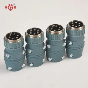 customized CO2 MIG gas welding machine wire feeder 6 pin connector