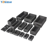 Moule en graphite pour lingots d'or, d'argent et de cuivre, pour la fusion et le moulage, pot en carbone pour machine de fusion