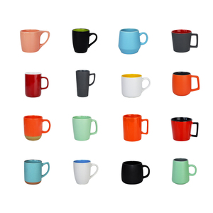 Taza de Café de Cerámica Negra Mate de 13 oz, con Logotipo Personalizado Impreso, Diseño Propio, Asa Cuadrada, Apta para <span class=keywords><strong>Microondas</strong></span>, Venta al Por Mayor - Product Image 3