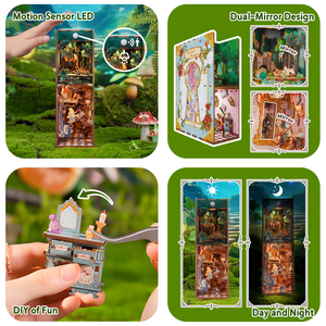 Tonecheer Step Into Wonder Dollhouse, Rompecabezas 3D DIY para Librerías, Se Buscan Agentes Regionales y Franquiciados <span class=keywords><strong>de</strong></span> Tiendas Físicas - Product Image 3