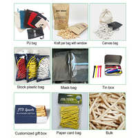 Accessoires de golf Emballage écologique Sac en papier kraft Logo personnalisé/couleur quantité minimale de commande bas T-shirt de golf 70 Mm/ 83 mm
