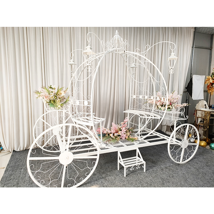 Chariot De Fête Vintage En Métal - Déco Mariage & Jardin - Palette Int