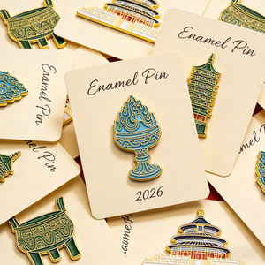 Fabricant de badges en émail dur personnalisés, conception d'usine, logo de l'entreprise, broche, épingles métalliques personnalisées, OEM ODM - Product Image 3