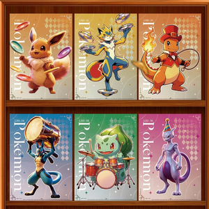 Caja de Cartas Coleccionables de Pokémon Anime al por Mayor, Juego de Cartas Coleccionables de Gimnasio y Circo, Juego de Mesa, Hobby, Paquetes de Refuerzo Holográficos - Product Image 4