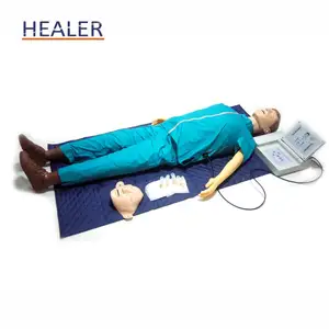 Pelatihan CPR dengan Perisai Wajah Manikin Medis Full Body CPR Manikin untuk Pertolongan Pertama