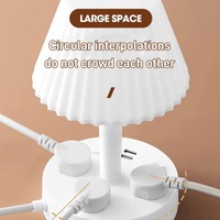 Chargeur mural USB électrique de haute qualité 2500W avec charge rapide QC1.0, lumière LED, design écologique pour téléphone portable et tablette