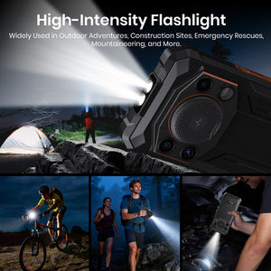 Fossibot F110L โทรศัพท์มือถือที่ทนทานที่สุด 128GB สำหรับเล่นเกม กิจกรรมกลางแจ้ง ปีนเขา ดำน้ำ แบตเตอรี่ขนาดใหญ่ NFC กล้องมองกลางคืน IP68 GSM สมาร์ทโฟน - Product Image 4