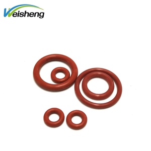 Ws-seals ROHS REACH UL94-VO Compliance Red Color Silicone Rings Soft O-ring Oring <strong>Silicon</strong> - Product Image 6