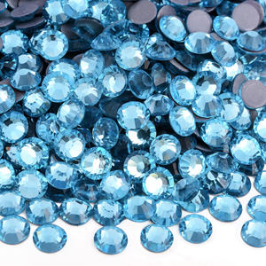 بوبوهو جملة المصنع أحجار الراين الكريستالية المسطحة بالكيّ بالجملة لتزيين الملابس والإكسسوارات الفاخرة - Product Image 3