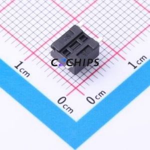 TSD003B05018A33 Tactile Switch SMD-4P,6x6mm Switch Round Button 1.8N Vertical Mount 6mm - Product Image 2