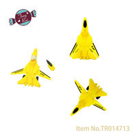 Nouveau jouet en plastique Tengrui : Avion transformable à friction - Jouets promotionnels de dessin animé