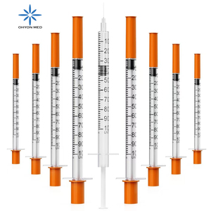 Jeringas de Insulina OHYON L246 Ultrafinas de 29G 30G <span class=keywords><strong>31G</strong></span>, 0.5ml 1ml, Desechables y Estériles, Inyección sin Dolor - Product Image 2