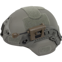 Casque tactique Tri-Claw Warfalcon avec rail latéral ARC en nylon, accessoires de chasse