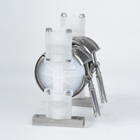 Meilleures ventes meilleure qualité 3/8 pouces pneumatique pompe à membrane pneumatique Double Booster alternatif OEM personnalisable eaux usées