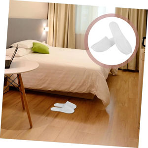 Chaussons d'hôtel lavables antidérapants à bout fermé, pratiques pour les voyages, les spas, les chambres d'hôtel et les piscines. - Product Image 6