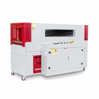 Machine d'emballage à tunnel de rétraction infrarouge PLC, four de rétraction, équipement d'emballage, scelleuse de film pour bouteilles et boîtes, film rétractable