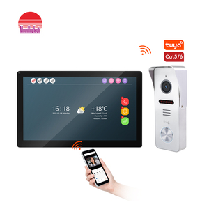 <span class=keywords><strong>Video</strong></span> hệ thống intercom 10.1 inch màn hình Màn hình cho đa căn hộ tuya an ninh nhà thông minh giám sát cửa mở khóa intercom - Product Image 1