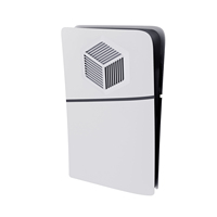 Coque remplaçable d'installation simple pour PS5 Slim Portal Console remplacement gauche droite couverture avec évent de refroidissement