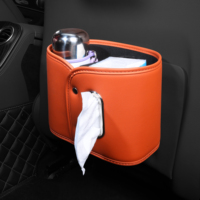 Organisateur de siège arrière de voiture YECAI en cuir, support de rangement suspendu robuste pour enfants et adultes, fini les désordres dans l'habitacle