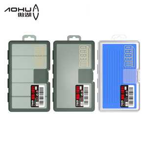 Caja de señuelos Aohu, almacenamiento multifuncional para aparejos de pesca con compartimento tipo U para cebo artificial - Product Image 3