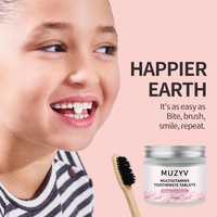 Comprimés de bain de bouche à base de plantes personnalisés, anti-caries, anti-tartre, blanchissants, multivitamines, pour une utilisation à domicile avec dentifrice en comprimés