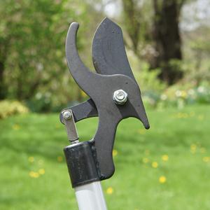 Long Reach <strong>Pruner</strong> <strong>Rotating</strong> Head Razor Sharp Trimmer Blades Durable Aluminum Handles Strap for Higher Cut Comfort - Product Image 3