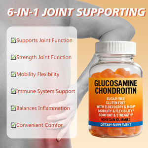 OEMバルク価格グルコサミンコンドロイチン グミ 大人用関節サポートサプリメント - Product Image 3