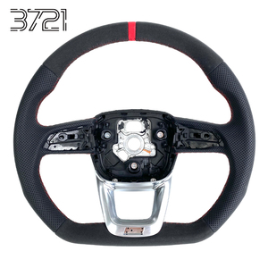 Volante Deportivo de Fibra de Carbono para Audi Q3 RSQ3 A3 S3 RS3 Q2 A1 S-Line 8V 8Y 8U F3, Interior, 2013-2025 - Product Image 1