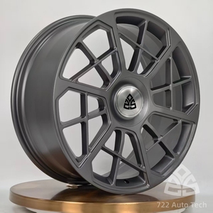 Cerchi in Lega Forgiati 722Auto 18-20 Pollici, Design Reticolare Profondamente Concavo, 5x112 5x114.3 5x120, Colore Gunmetal per <span class=keywords><strong>BMW</strong></span> X1 <span class=keywords><strong>X2</strong></span> Mercedes GLA Audi Q3 - Product Image 4