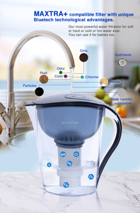 Set Regalo <span class=keywords><strong>Caraffa</strong></span> Filtrante per <span class=keywords><strong>Acqua</strong></span> da Supermercato, Brocca Filtrante + Cartucce di Ricambio 3.5L, <span class=keywords><strong>Acqua</strong></span> Potabile Sicura Anti-calcare - Product Image 4