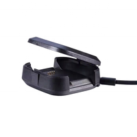 Câble de charge pour Fitbit Versa 2, 1m, adaptateur de bracelet de montre connectée, station d'accueil, blindage en cuivre tressé, gaine en PVC/TPE, chargeur USB, boîte