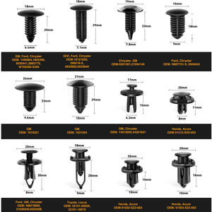 240 pièces de clips de fixation de <span class=keywords><strong>pare</strong></span>-chocs de voiture, Kit de fixation de rivets en <span class=keywords><strong>plastique</strong></span> automobile, outils de réparation de clips de garniture de porte universels - Product Image 3