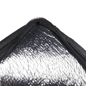 Sac isotherme isotherme de grande capacité, fourre-tout pliable thermique non tissé pour la livraison de nourriture et les pique-niques de camping pour les déjeuners - Product Image 5