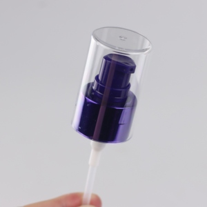 Tím Nhôm đóng cửa đầy đủ cap điều trị kem bơm - Product Image 3